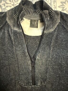 Armani Exchange Men's Half-Zip Sweater